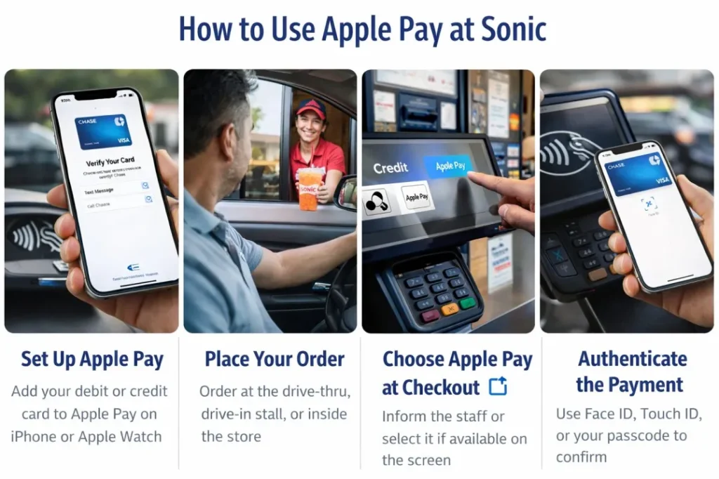 How to Use Apple Pay at Sonic