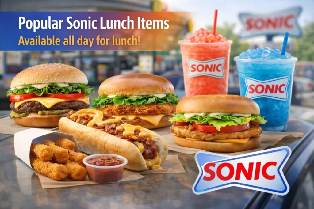 Popular Sonic Lunch Items